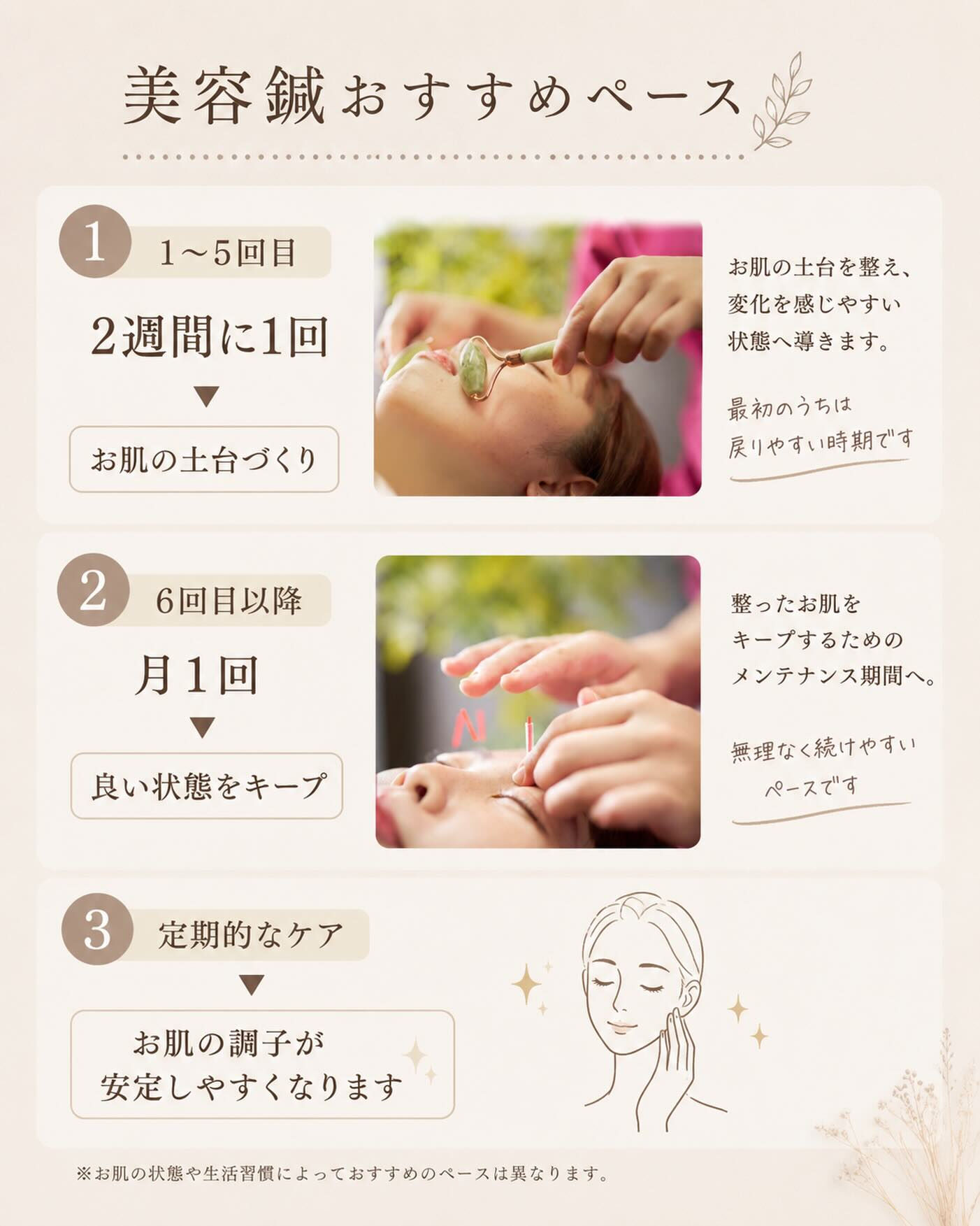 【 青森市 はり灸sunnyの美容鍼 】🦔🫧